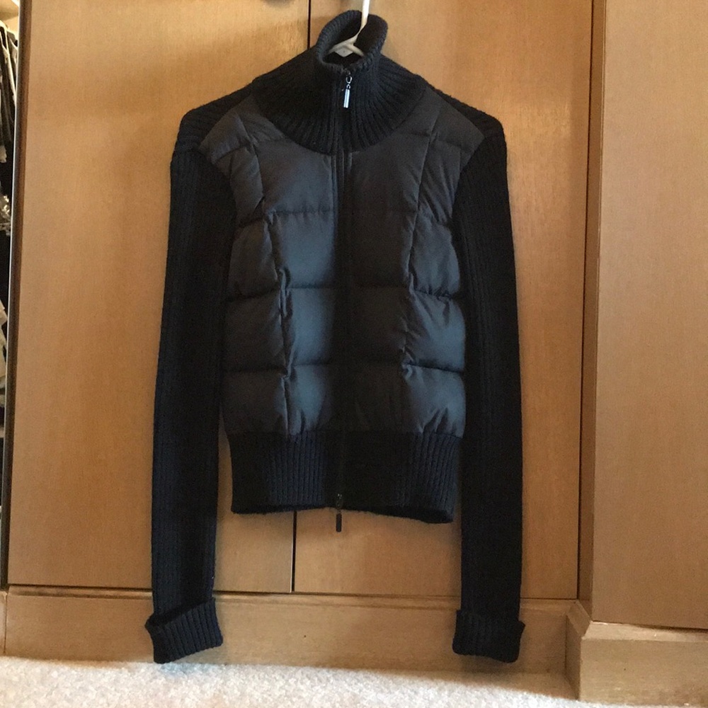 BCBG Black Puffer Sweater